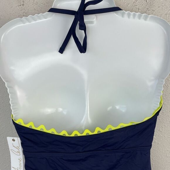 NWT Anne Cole Tankini Top Size M - Picture 5 of 5